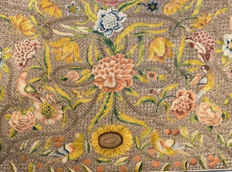 25-8216 18th century Italian Embroidery.